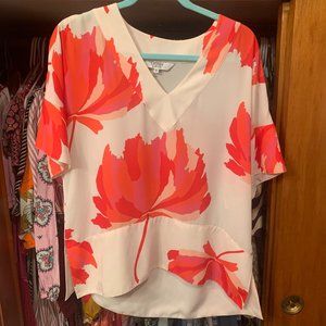 Crosby by Mollie Burch - Floral V Neck Blouse
